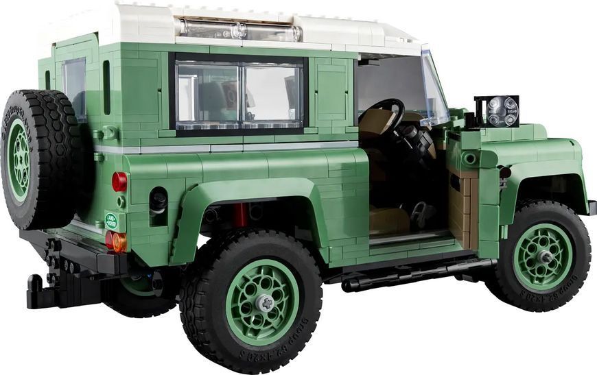 Конструктор джип Land Rover Classic Defender 90 2336 деталей 10317 фото