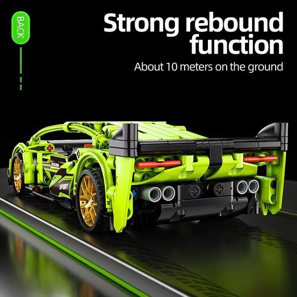 Конструктор спорткар Lamborghini гоночна машина 452 деталі 452LG фото