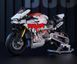 Конструктор Ducati Білий гоночний мотоцикл 863 детали 88800W фото 5