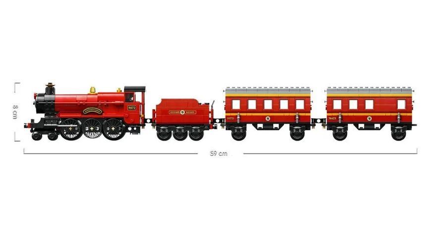 Конструктор Harry Potter Гоґвортський експрес і станція Гоґсмід 1074 деталей 76423 фото