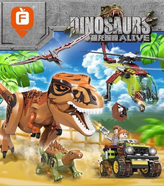 Конструктор Jurassic World Погоня за Тирексом FC3720 319 деталей FC3720 фото