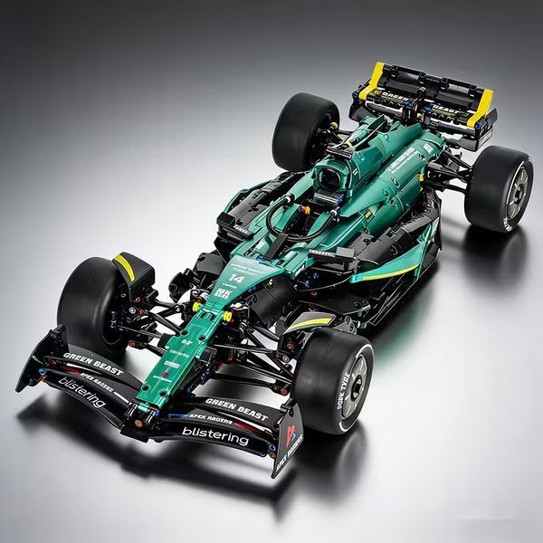Конструктор Формула 1 F1 Aston Martin AMR25 1912 деталей AMR25 фото
