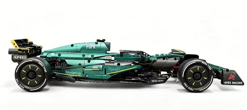 Конструктор Формула 1 F1 Aston Martin AMR25 1912 деталей AMR25 фото
