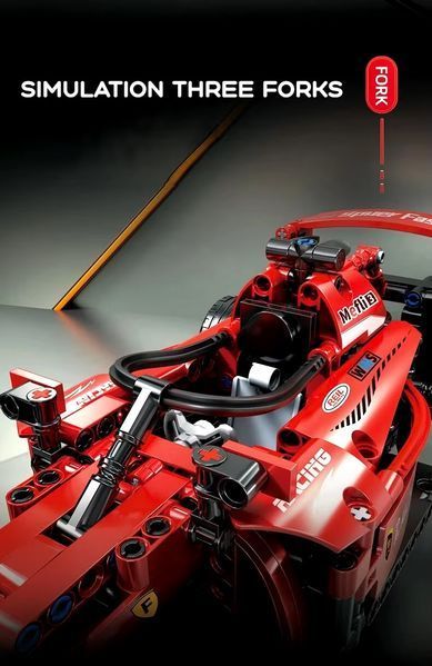 Конструктор формула 1 Ferrari F1 гоночна машина 455 деталей 455F1 фото