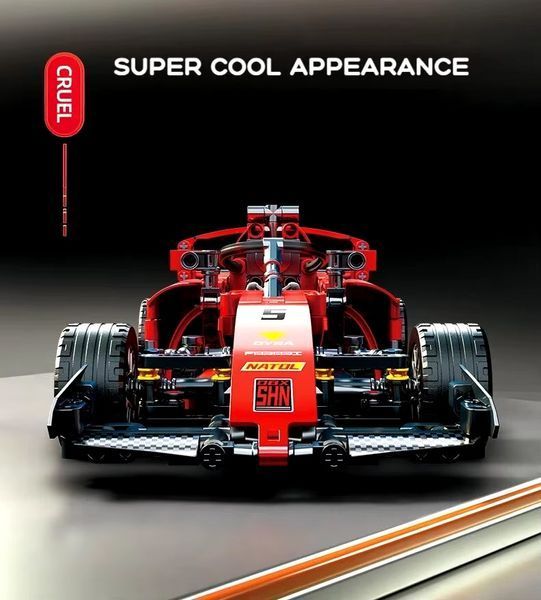 Конструктор формула 1 Ferrari F1 гоночна машина 455 деталей 455F1 фото