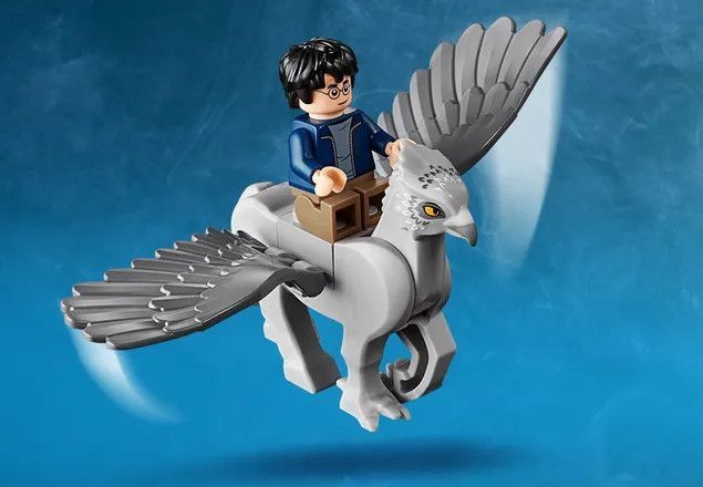 Конструктор Harry Potter Хатинка Геґріда: порятунок Бакбика 496 деталей 75947 фото