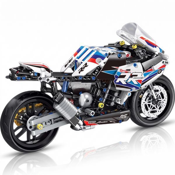 Конструктор BMW M 1000 гоночный мотоцикл 600 детали F202 фото