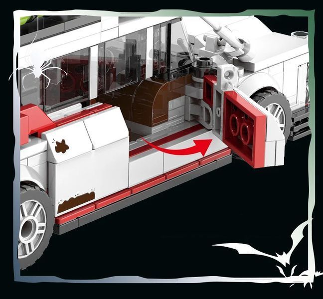 Конструктор Автомобіль мисливці за привидами ECTO-1 562 деталі ECTO фото