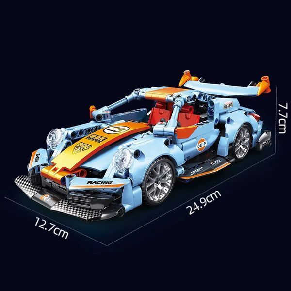 Конструктор спорткар PORSCHE 911 гоночна машина 523 деталі 67116 фото