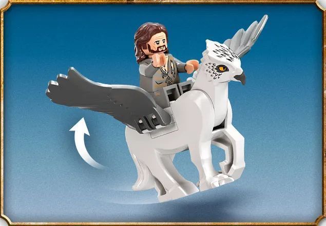 Конструктор Harry Potter Подвір'я Гоґвортса: Порятунок Сіріуса 345 деталей 76401 фото