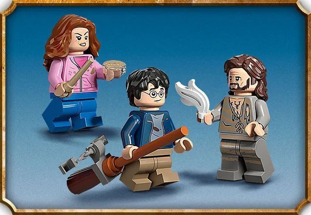 Конструктор Harry Potter Подвір'я Гоґвортса: Порятунок Сіріуса 345 деталей 76401 фото