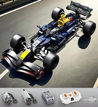 Конструктор на радіокеруванні Формула 1 Red Bull Racing 1020 деталей REDMG58RC фото