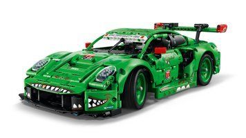 Конструктор Гоночний автомобіль Porsche 911 GT3 R Rexy AO Racing 1313 деталей 42224 фото