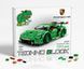 Конструктор Гоночний автомобіль Porsche 911 GT3 R Rexy AO Racing 1313 деталей 42224 фото 2