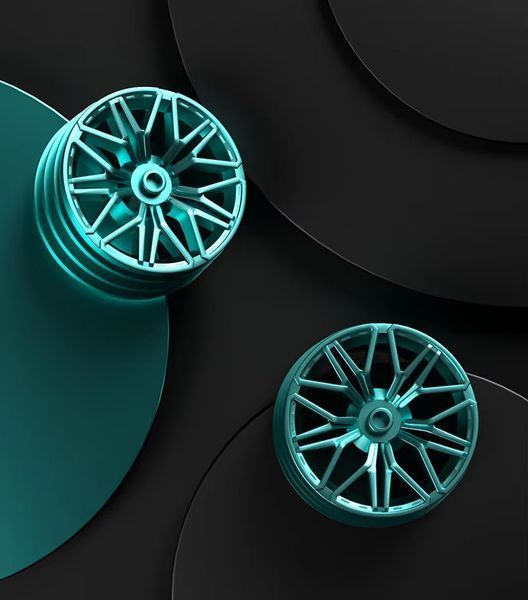 Конструктор спорткар Lamborghini v12 Vision GT Tiffany Blue гоночна машина 1200+ деталей BOX QM00015BLUE фото