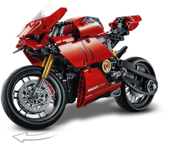 Конструктор Ducati Panigale V4 R гоночний мотоцикл 646 детали 42107 фото