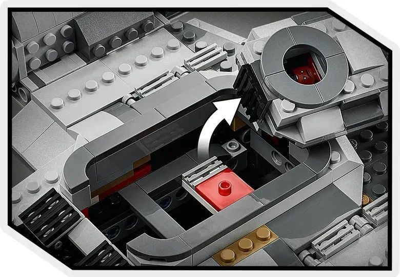Конструктор Star wars Мандалорец Лезвие Бритвы 75292 фото