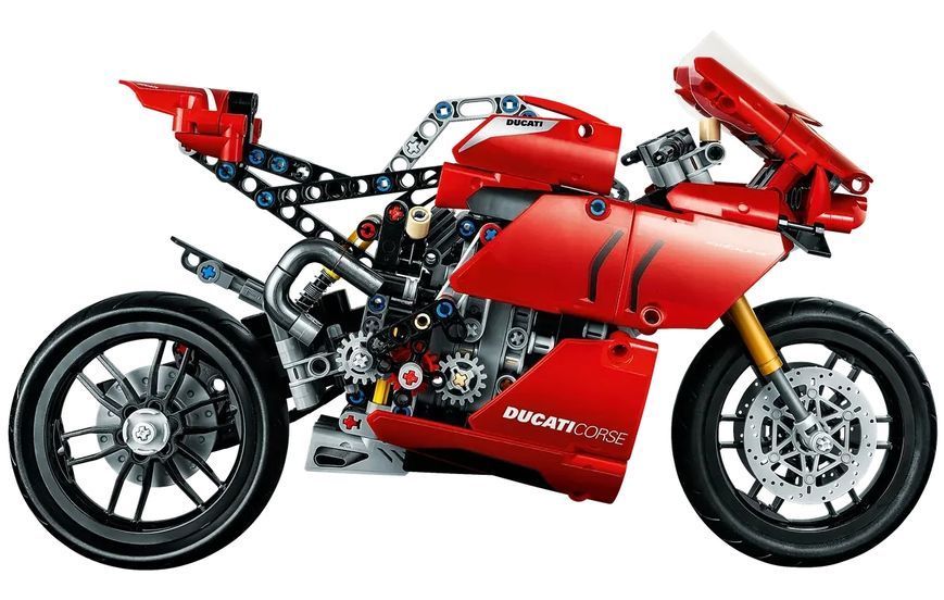 Конструктор Ducati Panigale V4 R гоночний мотоцикл 646 детали 42107 фото