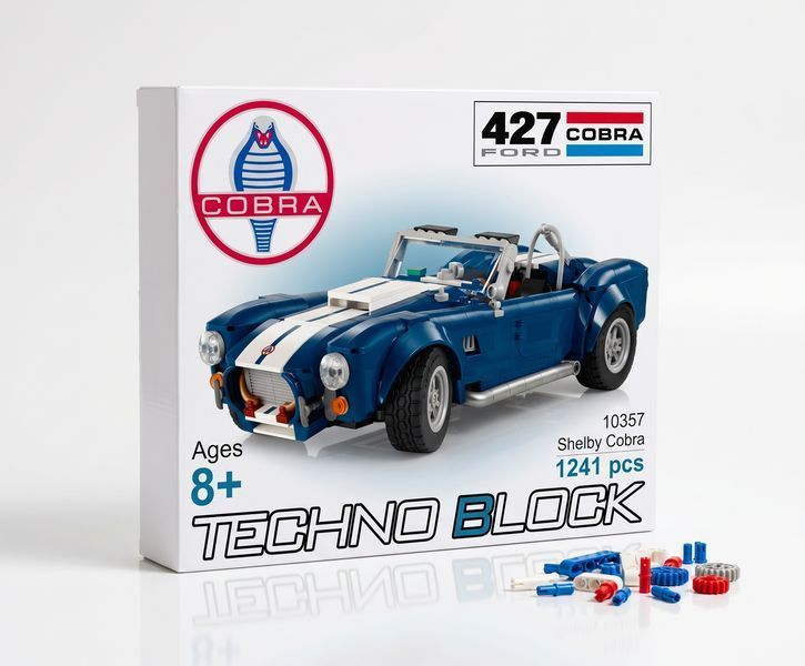 Конструктор Гоночний автомобіль Shelby Cobra 427 1241деталь 10357 фото