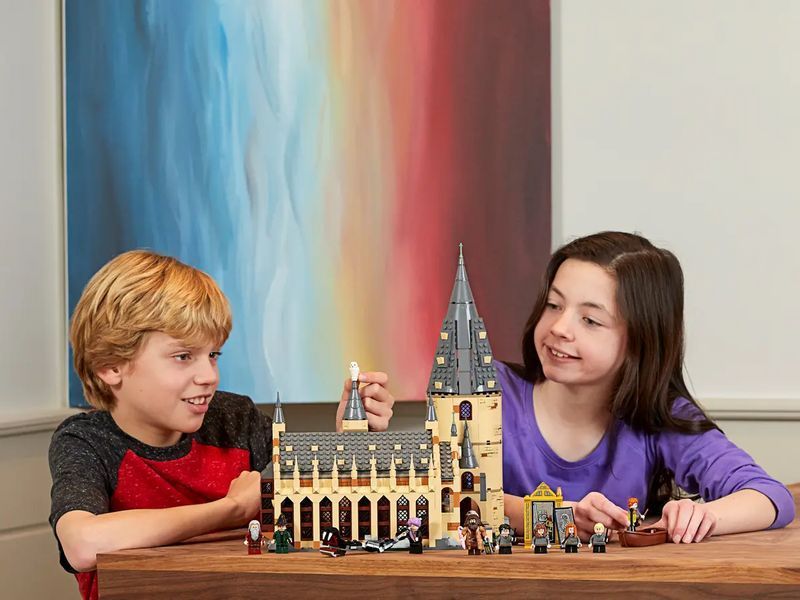 Конструктор Harry Potter Велика зала Гоґвортсу 878 деталей 75954 фото