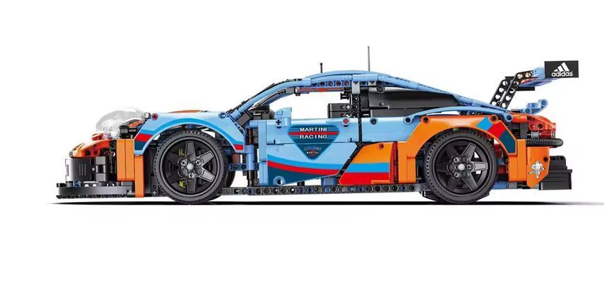 Конструктор спорткар PORSCHE 911 Martini Racing гоночна машина 1680 деталей 911MR фото