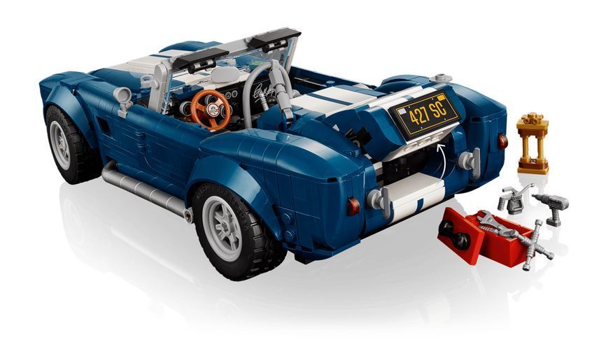Конструктор Гоночний автомобіль Shelby Cobra 427 1241деталь 10357 фото
