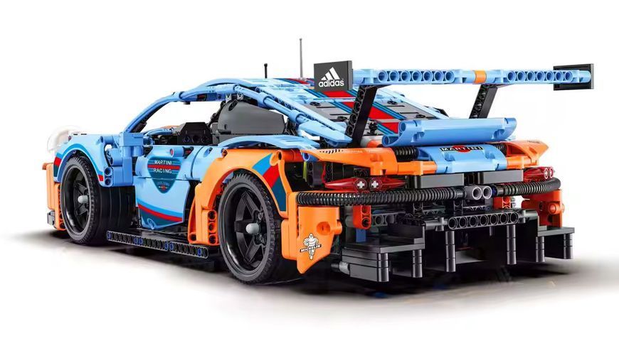 Конструктор спорткар PORSCHE 911 Martini Racing гоночна машина 1680 деталей 911MR фото