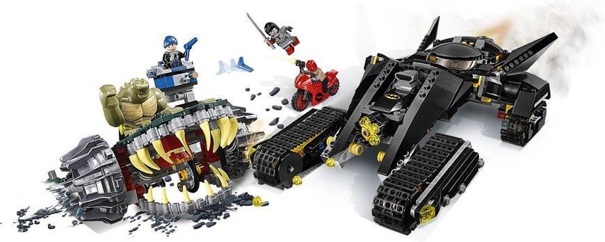 Конструктор DC Batman Бетмен Крок Сутичка в каналізації 759 деталей 76055 фото
