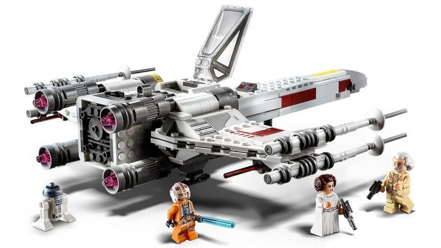 Конструктор Star wars Винищувач X-wing Люка Скайвокера 75301 фото
