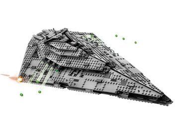 Конструктор Star Wars Зоряний Винищувач Першого ордена 1416 деталей 75190 фото