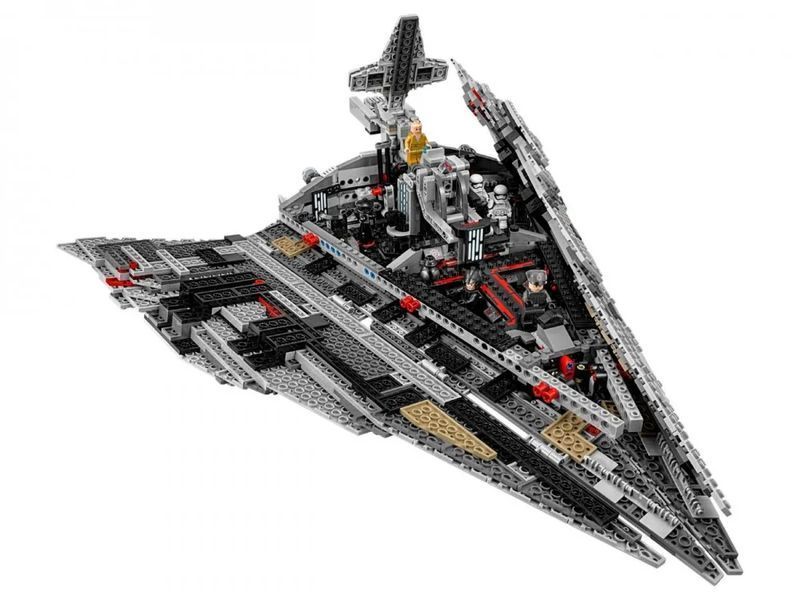 Конструктор Star Wars Зоряний Винищувач Першого ордена 1416 деталей 75190 фото