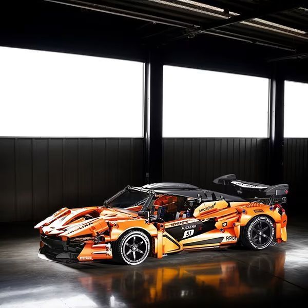 Конструктор на радіокеруванні McLaren гоночна машина 1200 деталі JZH-025 фото