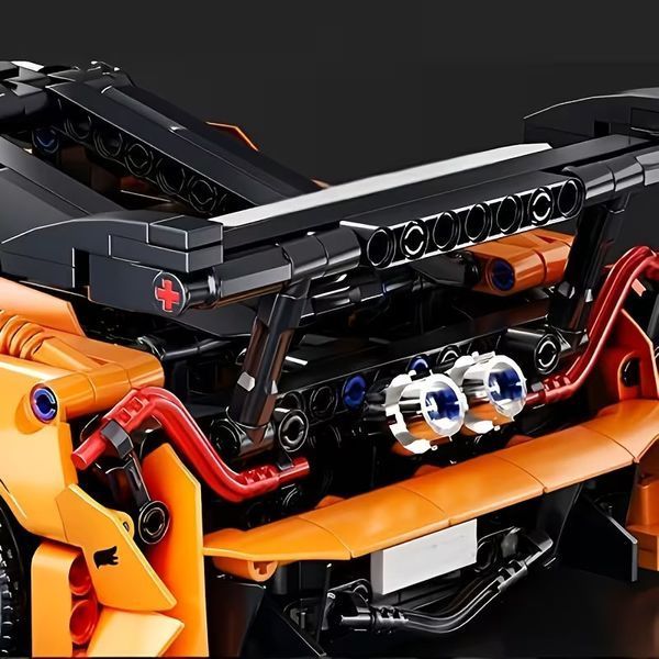 Конструктор на радіокеруванні McLaren гоночна машина 1200 деталі JZH-025 фото