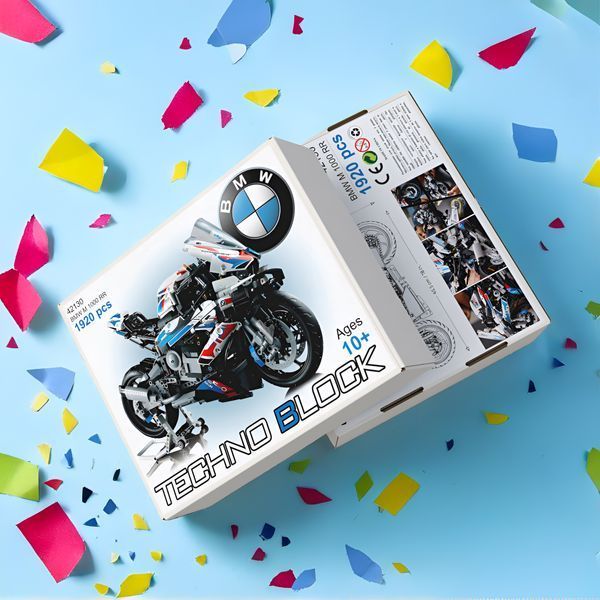 Конструктор BMW M 1000 RR гоночний мотоцикл 1920 деталей 42130 фото
