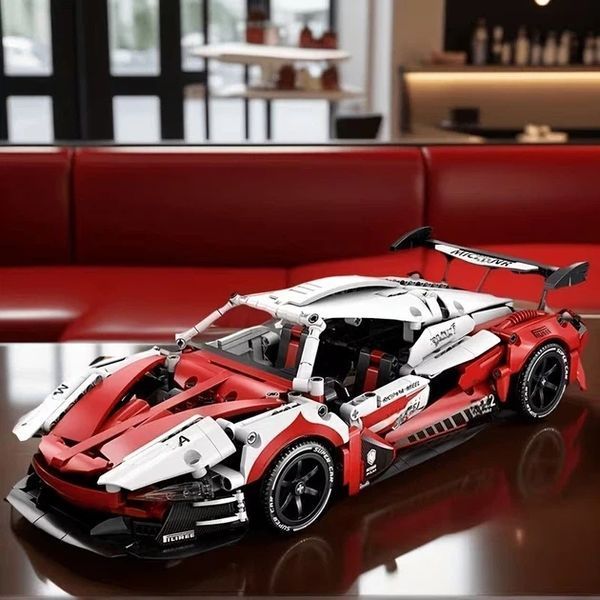 Конструктор на радіокеруванні McLaren гоночна машина 1200 деталі JZH-027 фото